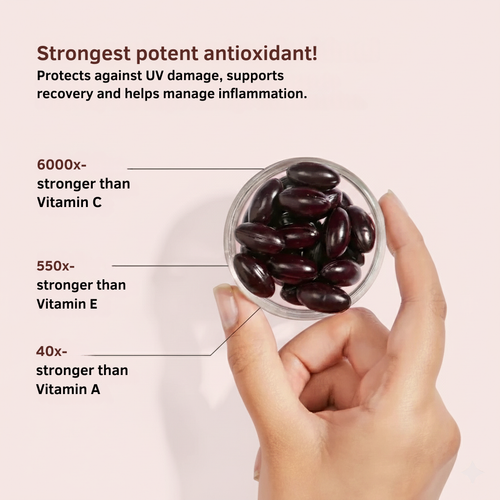 Tanning Astaxanthin