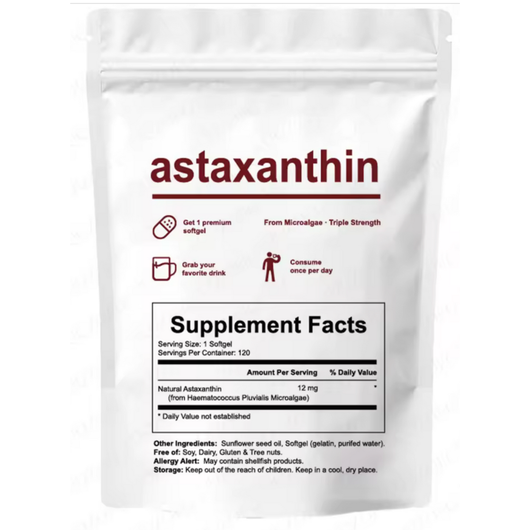 Tanning Astaxanthin